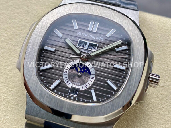 TW Factory Patek Philippe Nautilus 5726/1A-001 40mm Full Steel Gradient Grey Dial