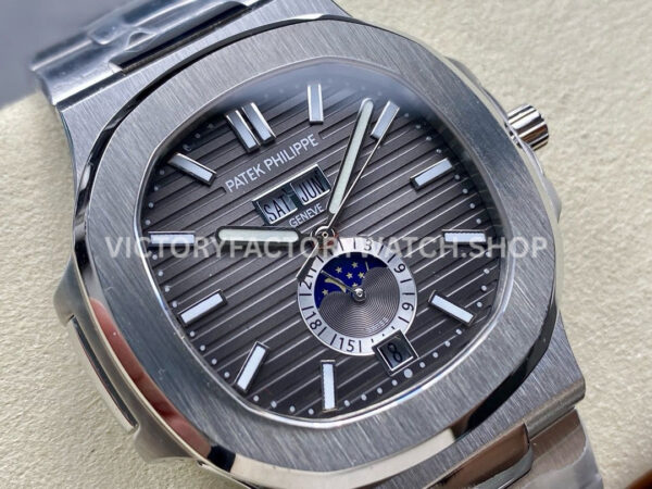 TW Factory Patek Philippe Nautilus 5726/1A-001 40mm Full Steel Gradient Grey Dial