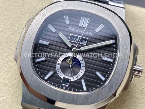 TW Factory Patek Philippe Nautilus 5726/1A-001 40mm Full Steel Grey Dial
