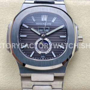 TW Factory Patek Philippe Nautilus 5726 1A 001 grey dial full steel