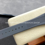 TW Factory Patek Philippe Nautilus 5726/1A-001 40mm Grey Rubber Strap Diamond Bezel Gradient Grey Dial
