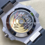 TW Factory Patek Philippe Nautilus 5726/1A-001 40mm Grey Rubber Strap Diamond Bezel Gradient Grey Dial
