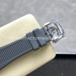 TW Factory Patek Philippe Nautilus 5726/1A-001 40mm Grey Rubber Strap Diamond Bezel Gradient Grey Dial