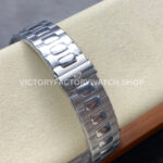 TW Factory Patek Philippe Nautilus 57261A-010 40mm Full Steel Diamond Bezel White Dial (8) TW Factory Patek Philippe Nautilus 5726/1A-010 40mm Full Steel Diamond Bezel White Dial