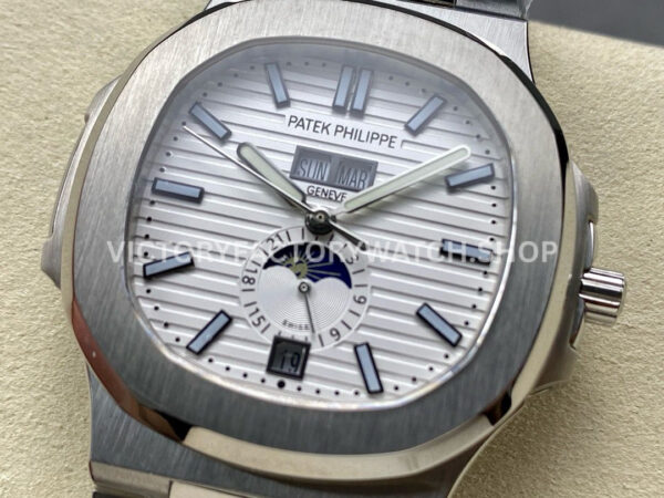 TW Factory Patek Philippe Nautilus 5726/1A-010 40mm Full Steel White Dial