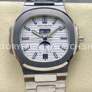 TW Factory Patek Philippe Nautilus 5726 1A 010 white dial steel
