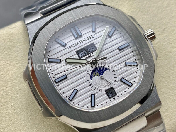 TW Factory Patek Philippe Nautilus 5726/1A-010 40mm Full Steel White Dial
