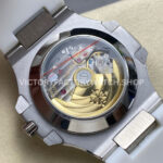 TW Factory Patek Philippe Nautilus 5726/1A-010 40mm White Rubber Strap Diamond Bezel White Dial