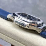 TW Factory Patek Philippe Nautilus 5726/1A-014 40mm Blue Rubber Strap Diamond Bezel Blue Dial