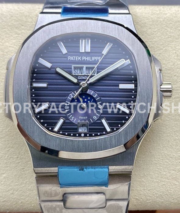 TW Factory Patek Philippe Nautilus 5726 1A 014 blue dial full steel