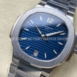 TW Factory Patek Philippe Nautilus 7118-1A-001 Blue Dial (5) TW Factory Patek Philippe Nautilus 7118-1A-001 35.2mm Full Steel Blue Dial