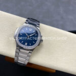 TW Factory Patek Philippe Nautilus 7118/1200A-001 35.2mm Full Steel Diamond Bezel Blue Dial