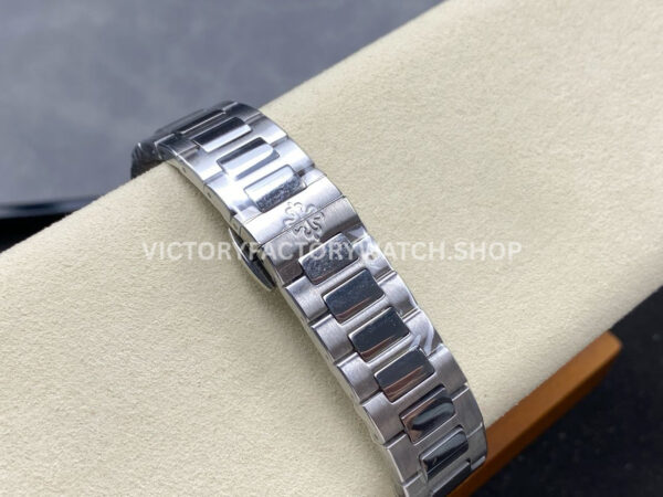 TW Factory Patek Philippe Nautilus 7118/1200A-001 35.2mm Full Steel Diamond Bezel Blue Dial