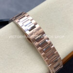 TW Factory Patek Philippe Nautilus 71181200R-010 Rose Gold Diamond Bezel Golden Champagne Dial (5) TW Factory Patek Philippe Nautilus 7118/1200R-010 35.2mm Full Rose Gold Diamond Bezel Golden Champagne Dial