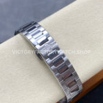 TW Factory Patek Philippe Nautilus 71181A-010 White Dial (3) TW Factory Patek Philippe Nautilus 71181A-010 35.2mm Full Steel White Dial