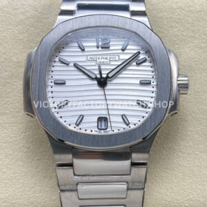 TW Nautilus white dial full steel 35.2mm minimal look