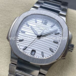 TW Factory Patek Philippe Nautilus 71181A-010 White Dial (7) TW Factory Patek Philippe Nautilus 71181A-010 35.2mm Full Steel White Dial