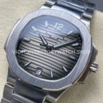 TW Factory Patek Philippe Nautilus 71181A-011 Grey Dial (6) TW Factory Patek Philippe Nautilus 7118/1A-011 35.2mm Full Steel Grey Dial