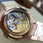 TW Factory Patek Philippe Nautilus 71181R-001 Rose Gold White Dial (3) TW Factory Patek Philippe Nautilus 7118/1R-001 35.2mm Full Rose Gold White Dial