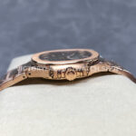 TW Factory Patek Philippe Nautilus 7118/1R 35.2mm Full Rose Gold Champagne Dial