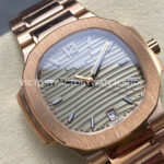 TW Factory Patek Philippe Nautilus 7118/1R 35.2mm Full Rose Gold Champagne Dial