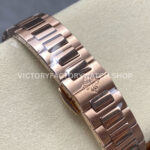 TW Factory Patek Philippe Nautilus 7118/1R 35.2mm Full Rose Gold Champagne Dial