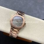 TW Factory Patek Philippe Nautilus 7118/1R 35.2mm Full Rose Gold Champagne Dial
