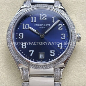 TW Factory Patek Philippe Twenty-4 7300 1200A Arabic numerals blue dial