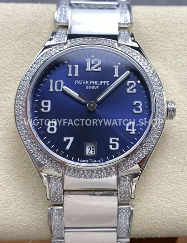TW Factory Patek Philippe Twenty-4 7300 1200A Arabic numerals blue dial