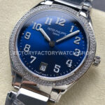 TW Factory Patek Philippe Twenty~4 7300/1200A-001 36mm Diamond Bezel Blue Dial