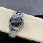 TW Factory Patek Philippe Twenty~4 7300/1200A-010 36mm Diamond Bezel Arabic Numerals Grey Dial