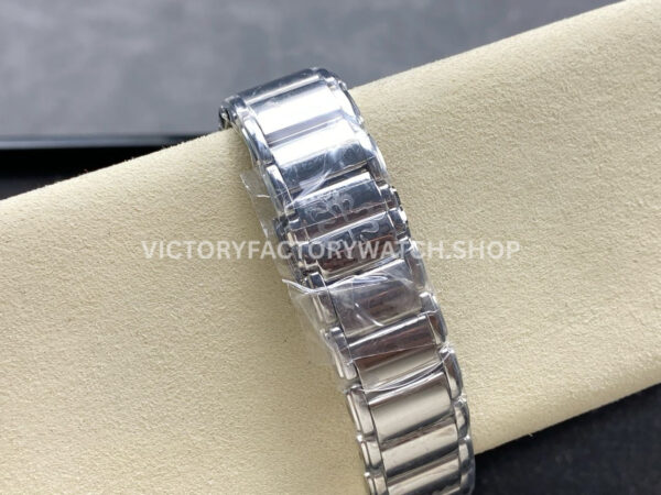 TW Factory Patek Philippe Twenty~4 73001200A-010 Diamond Bezel Grey Dial (9) TW Factory Patek Philippe Twenty~4 7300/1200A-010 36mm Diamond Bezel Grey Dial