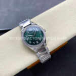 TW Factory Patek Philippe Twenty~4 73001200A-011 36mm Diamond Bezel Arabic Numerals Green Dial
