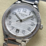 TW Factory Patek Philippe Twenty~4 7300/1200A 36mm Diamond Bezel White Dial
