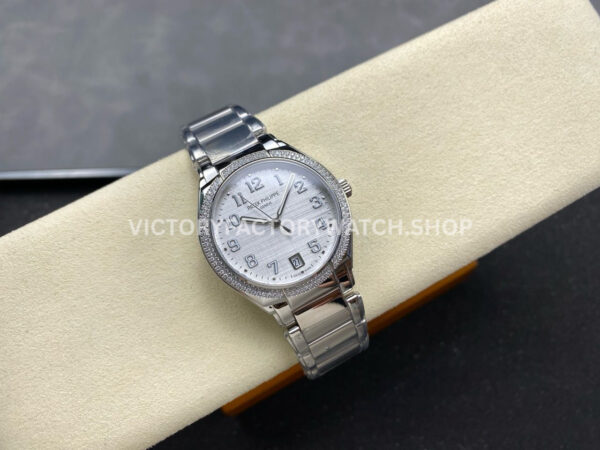 TW Factory Patek Philippe Twenty~4 7300/1200A 36mm Diamond Bezel White Dial