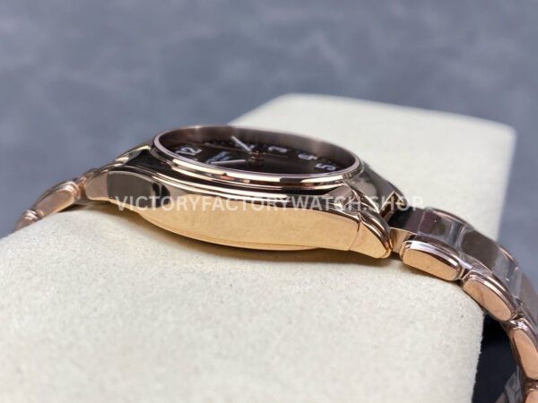TW Factory Patek Philippe Twenty~4 7300/1200R-001 36mm Full Rose Gold Brown Dial