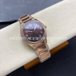 TW Factory Patek Philippe Twenty~4 7300/1200R-001 36mm Rose Gold Diamond Bezel Brown Dial