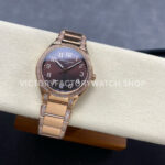 TW Factory Patek Philippe Twenty~4 7300/1200R-001 36mm Rose Gold Diamond Bezel Brown Dial