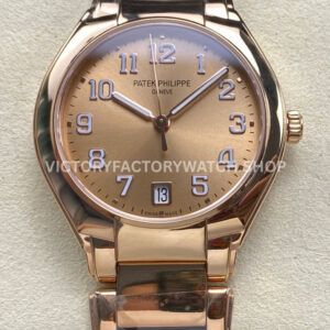 TW Factory Patek Philippe Twenty~4 7300 gold Arabic numerals full rose gold