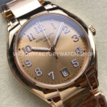 TW Factory Patek Philippe Twenty~4 7300/1200R 36mm Full Rose Gold Arabic Numerals Gold Dial