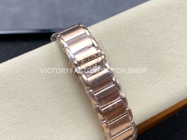 TW Factory Patek Philippe Twenty~4 7300/1200R-001 36mm Rose Gold Diamond Bezel Brown Dial