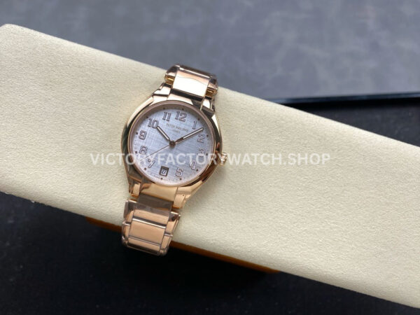 TW Factory Patek Philippe Twenty~4 7300/1201R-001 36mm Full Rose Gold White Dial