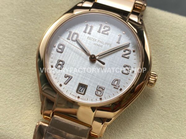 TW Factory Patek Philippe Twenty~4 7300/1201R-001 36mm Full Rose Gold White Dial