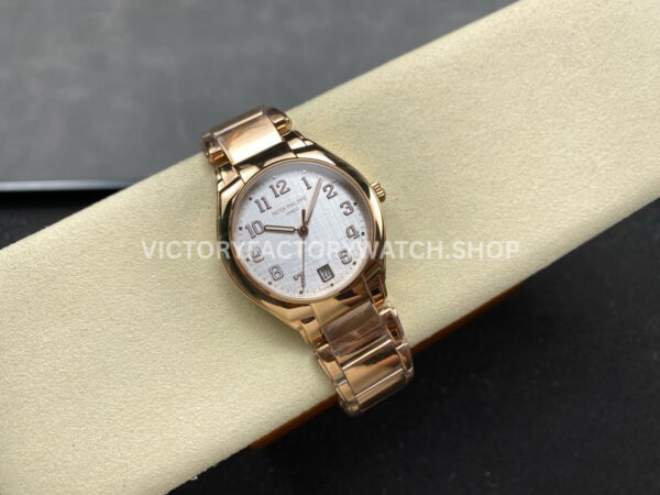 TW Factory Patek Philippe Twenty~4 7300/1201R-001 36mm Full Rose Gold White Dial
