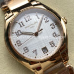 TW Factory Patek Philippe Twenty~4 7300/1201R-001 36mm Full Rose Gold White Dial