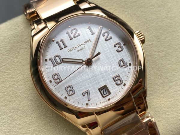 TW Factory Patek Philippe Twenty~4 7300/1201R-001 36mm Full Rose Gold White Dial