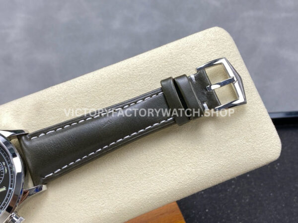 TW Factory Patek Philippe Pilot Travel Time Chronograph 5924G 42mm White Gold Arabic Numerals Black Dial