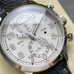 TW Factory Patek Philippe Pilot Travel Time Chronograph 5924G 42mm White Gold Arabic Numerals White Dial