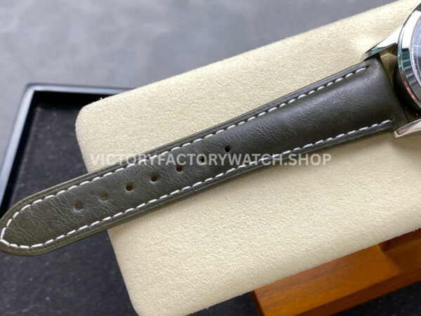 TW Factory Patek Philippe Pilot Travel Time Chronograph 5924G 42mm White Gold Arabic Numerals Black Dial