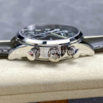 TW Factory Patek Philippe Pilot Travel Time Chronograph 5924G 42mm White Gold Arabic Numerals Black Dial